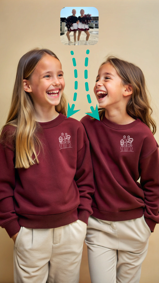 Sweatshirt Lineart Doppelpack Kinder